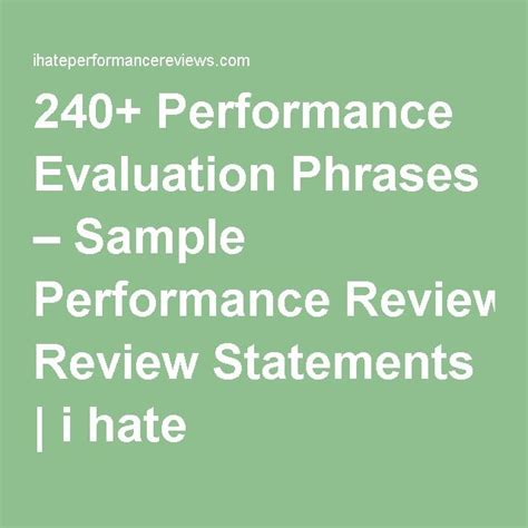 review aregs|Performance review phrases (1000+ examples) .
